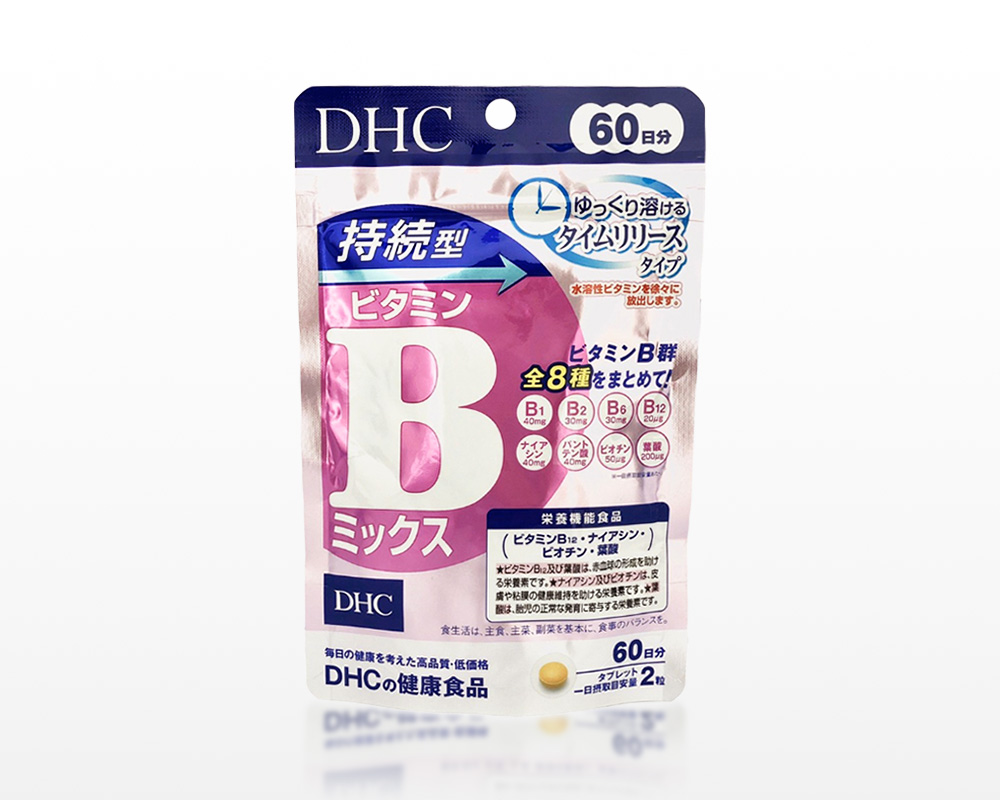 DHC 持續型維他命B群 60天份 (120粒)