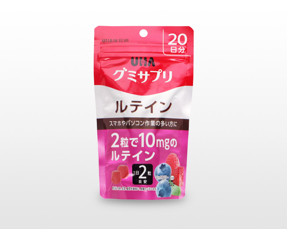 UHA 味覺糖 葉黃素軟糖 零食也能補眼