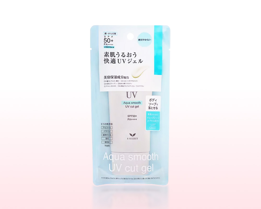 S-SELECT 高效UV 防曬水凝乳系列（水感保濕／輕盈溫和／粉嫩校色）